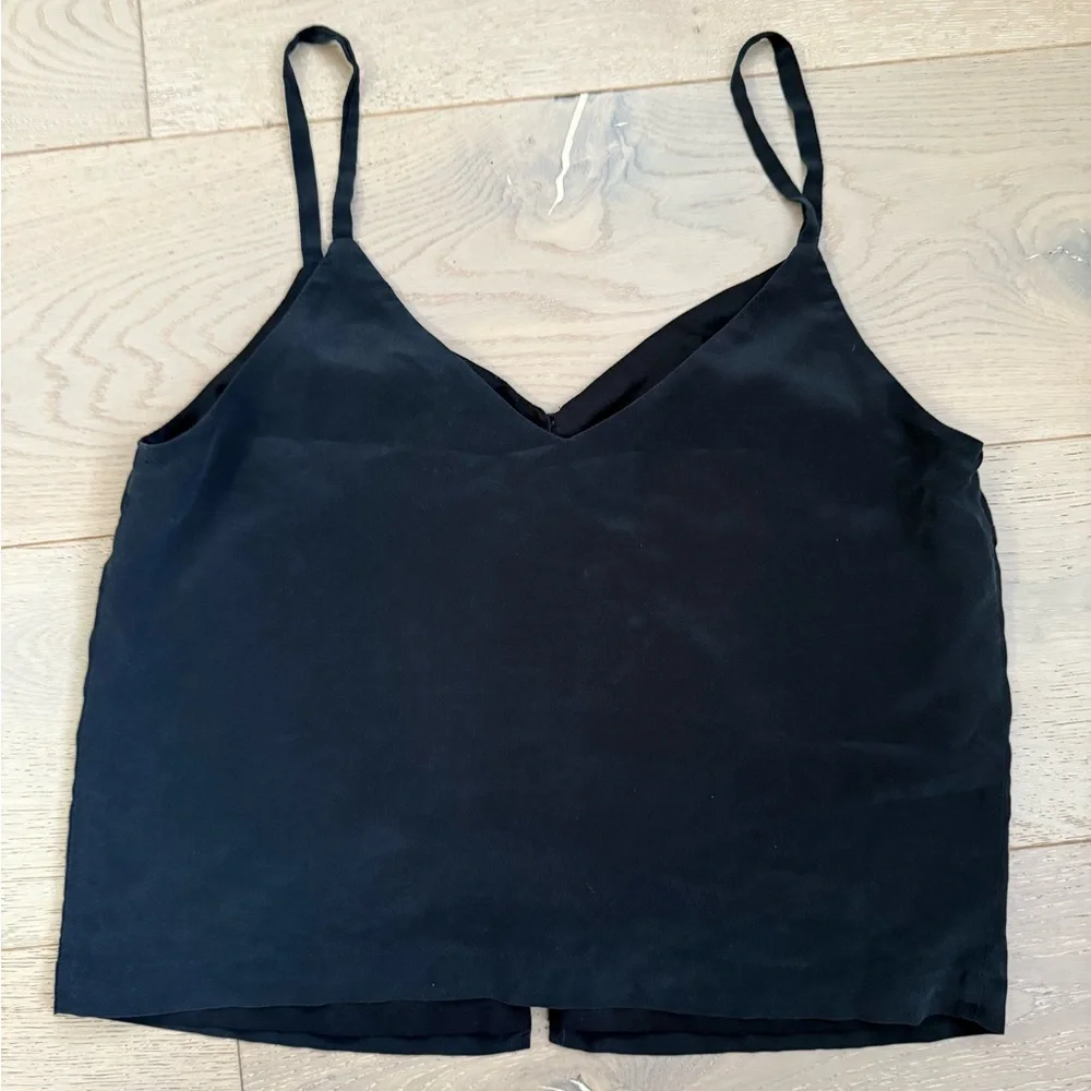 Madewell Silk Button-Down Cami - Picture 10 of 10